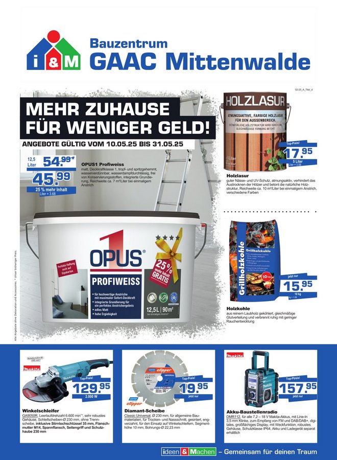 Angebote Mai Titelseite